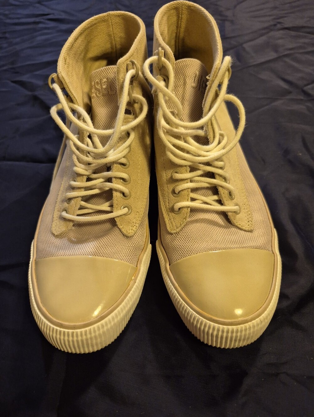 Diesel High-Top Canvas Women's Sneakers